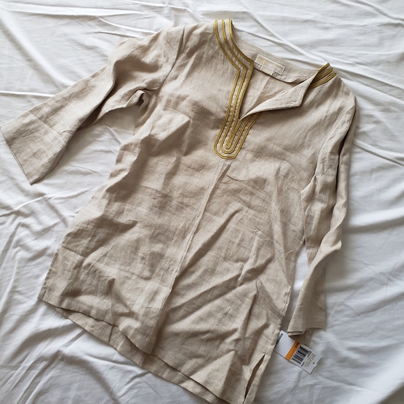 NEW Michael Kors linen tunic - Picture 2 of 3
